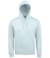 02991 Unisex Spencer Hooded Sweatshirt creamy blue colour image